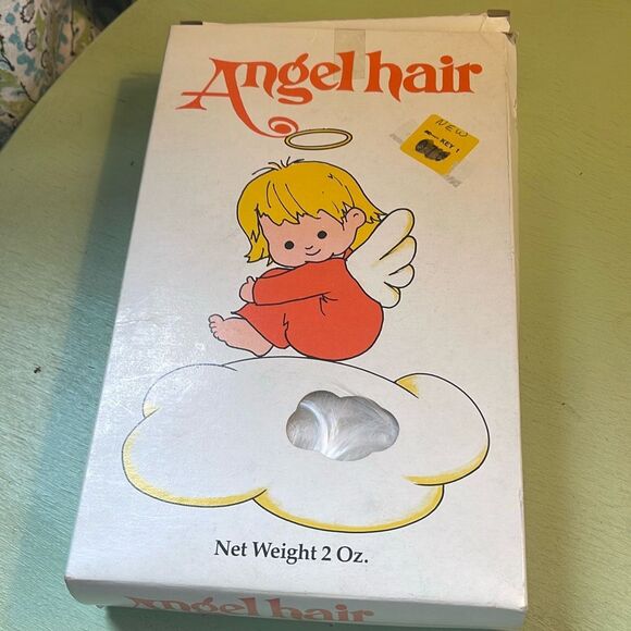 Vintage mid century Angel Hair. Spun glass - Picture 1 of 7